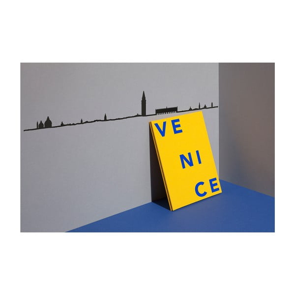 Venice XL fekete város sziluett - The Line