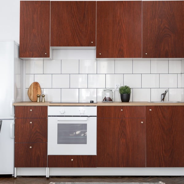 Bútormatrica 200x60 cm Dark Walnut Wood – Ambiance-image-1