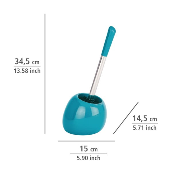 Polaris Petrol olajkék WC-kefe - Wenko-image-1