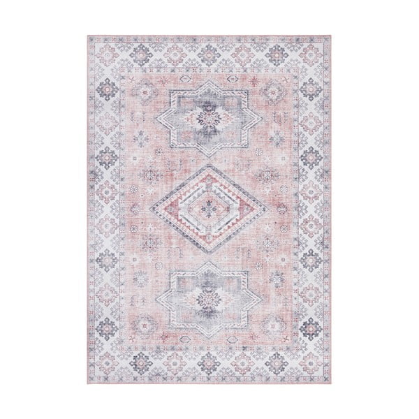 Gratia világos rózsaszín szőnyeg, 80 x 150 cm - Nouristan