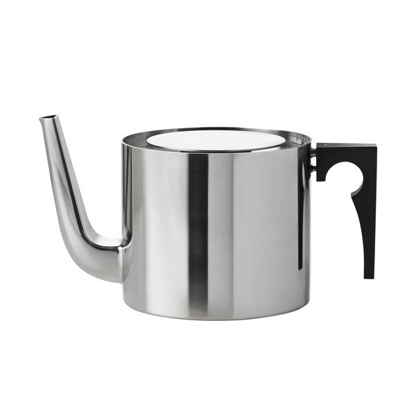 Ezüstszínű rozsdamentes acél teáskanna 1,25 l Arne Jacobsen – Stelton