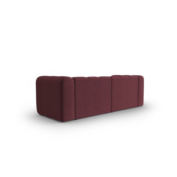 Borvörös kanapé 228 cm Lupine – Micadoni Home-image-4