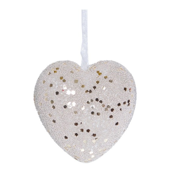Heart fehér-arany színű felfüggeszthető dekoráció - Ewax