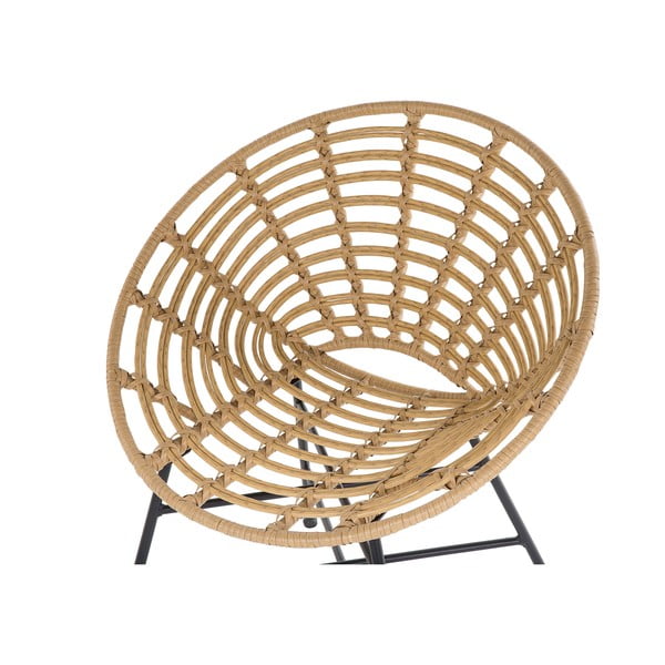 Male mesterséges rattan kerti fotel - Monobeli-image-3