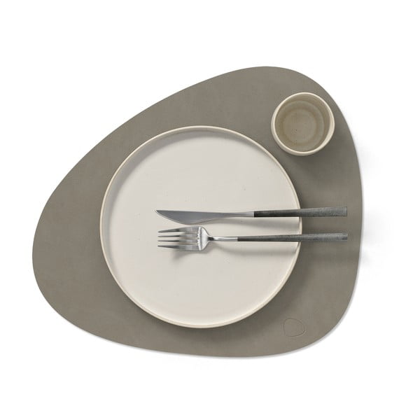 Öko bőr tányéralátét 37x44 cm Curve L Nupo – LIND DNA-image-1