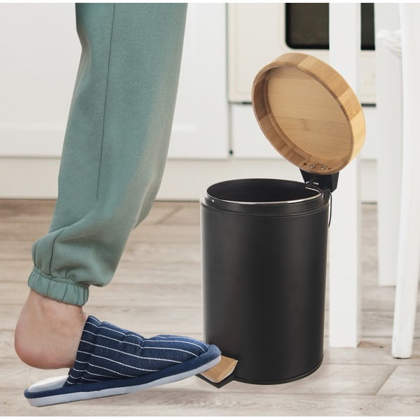 Fém pedálos szemetes 3 l – Orion-image-1