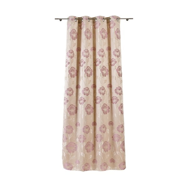 Bézs függöny 140x245 cm Izolde – Mendola Fabrics-image-2