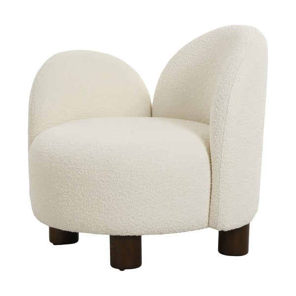 Fehér buklé fotel Honolulu – House Nordic-image-1