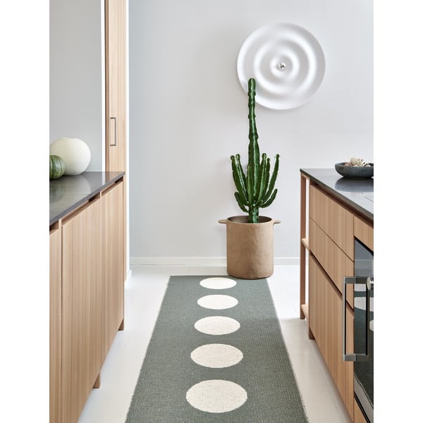 Zöld kültéri-beltéri szőnyeg 70x90 cm Vera Army – Pappelina-image-1