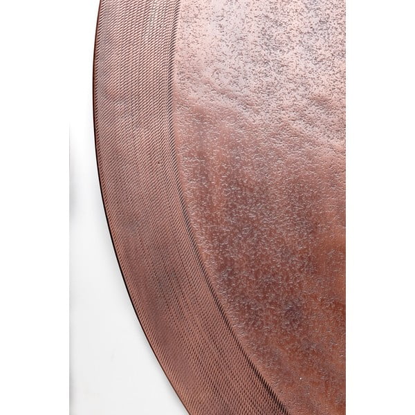 Rézszínű fém kerek dohányzóasztal szett 2 db-os ø 75 cm Talca – Light & Living-image-4