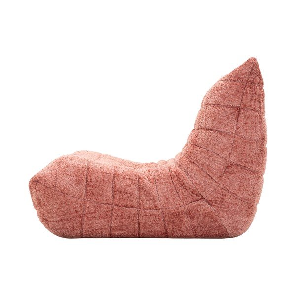 Rózsaszín buklé babzsákfotel Mask – Mauro Ferretti-image-4