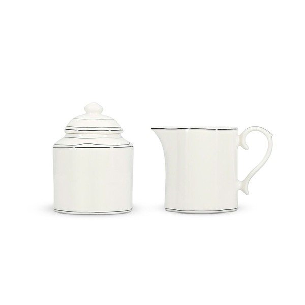 New bone china cukortartó és tejkiöntő készlet Odette – S|P Collection