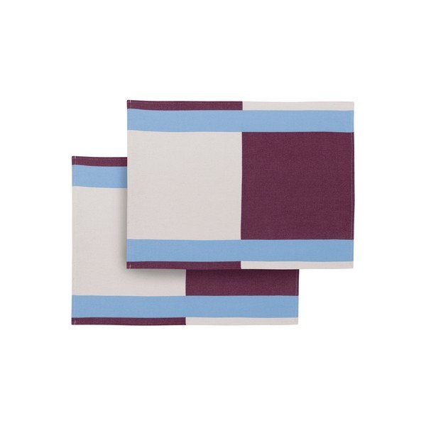 Pamut tányéralátét szett 2 db-os 39x50 cm Lubi – noo.ma