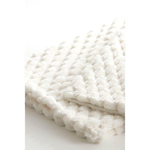 Fehéresbézs mikroplüss takaró 130x170 cm Vienne – Light & Living-image-1