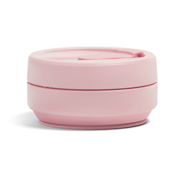Pocket Cup Carnation rózsaszín összecsukható utazópohár, 355 ml - Stojo-image-1