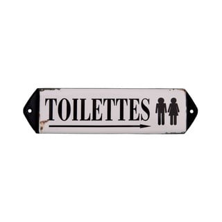 Toilettes dekorációs WC tábla - Antic Line