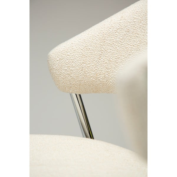 Krémszínű kárpitozott étkezőszék Zone – DAN-FORM Denmark-image-4