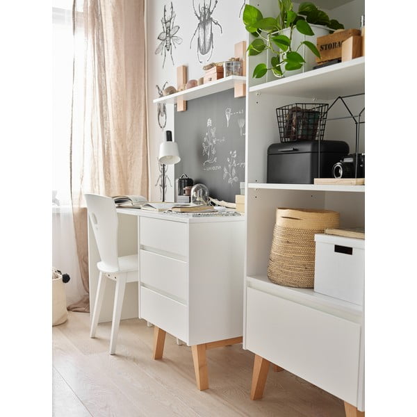 Swing fehér gyerek íróasztal - Pinio-image-2