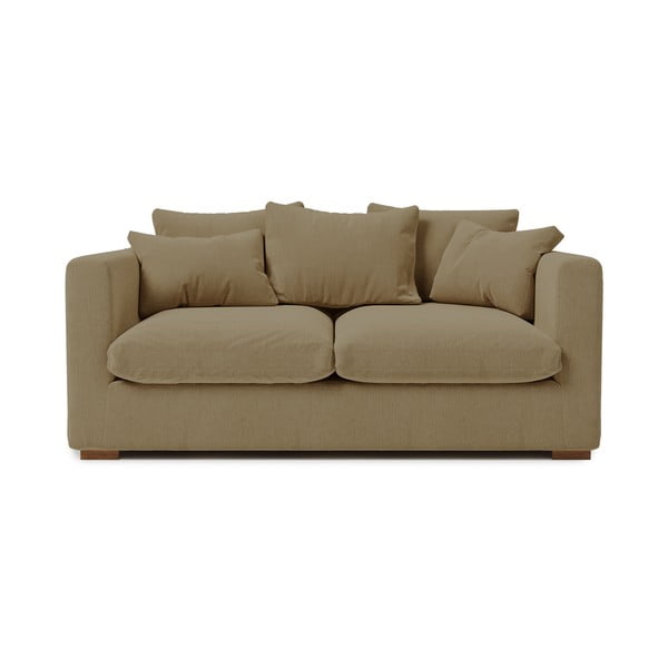 Bézs kordbársony kanapé 175 cm Comfy – Scandic