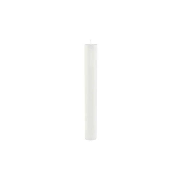Cylinder Pure fehér hosszú gyertya, égési idő 30 óra - Ego Dekor