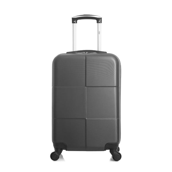 Coronado sötétszürke gurulós bőrönd, 36 l - Hero