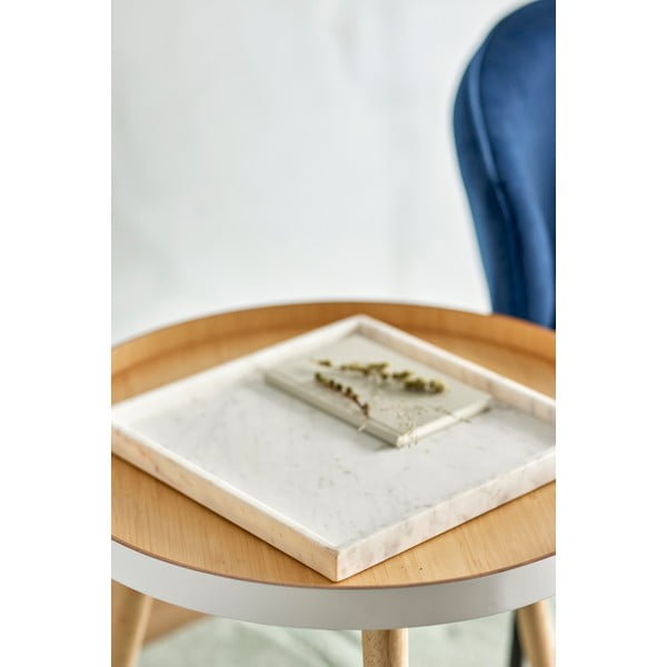 Márvány dekoratív tálca 35x35 cm Majsa – Bloomingville-image-1