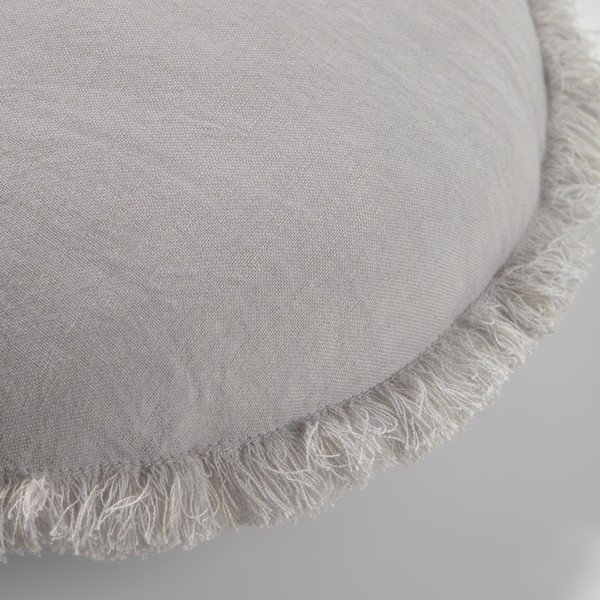 Clarice szürke párnahuzat, ø 45 cm - Kave Home-image-1