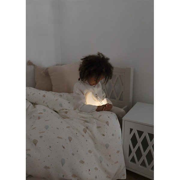 Elefántcsont színű gyerek éjjelilámpa Moon Off-White – Cam Cam Copenhagen-image-4