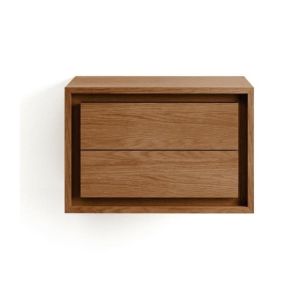 Barna teakfa fali mosdó alatti szekrény 60x40 cm Kenta – Kave Home