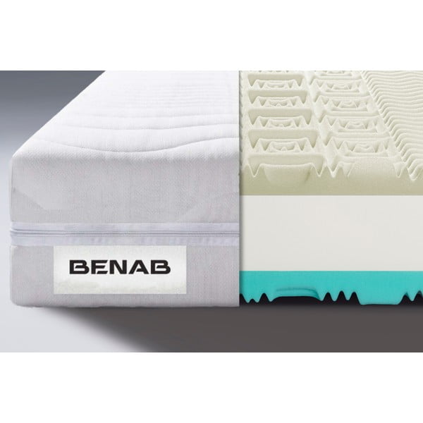 Kemény-közepes keménységű kétoldalas hab matrac 180x200 cm Visco Comfort – BENAB-image-1