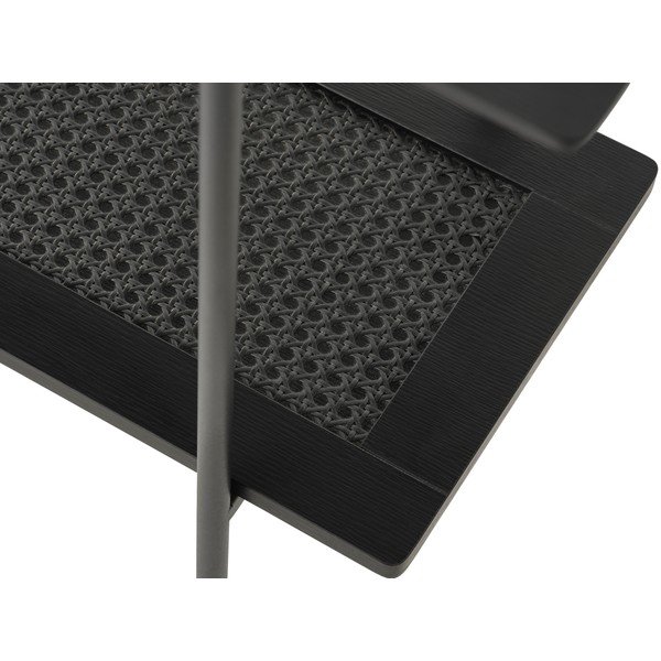 Fekete konzolasztal 37x100 cm Pensacola – Unique Furniture-image-4
