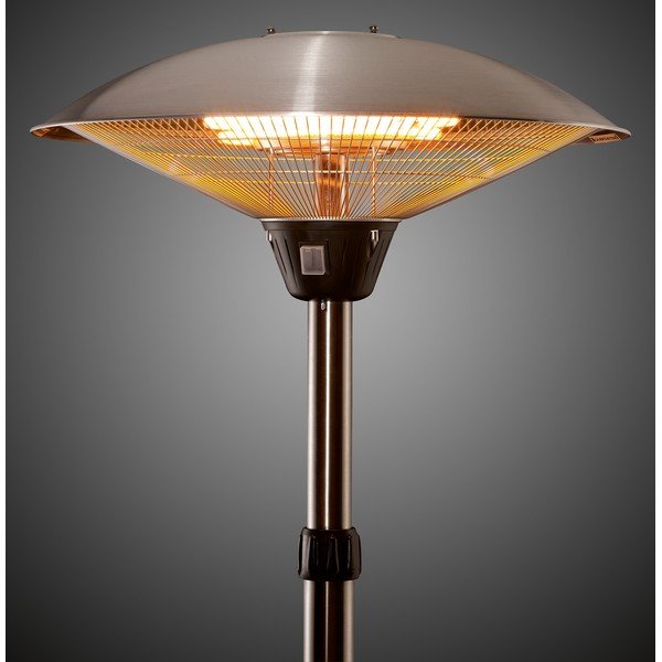 Barcelona ezüstszínű elektromos hősugárzó - ENDERS-image-1