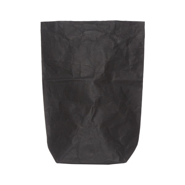 Plant fekete virágtartó mosható papírból, magasság 62 cm - Furniteam