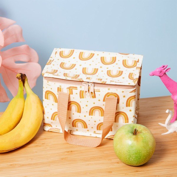 Earth Rainbow narancssárga-rózsaszín élelmiszertartó termotáska - Sass & Belle-image-1