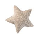 Világosbarna buklé párna gyerek kanapéhoz Star – Wigiwama