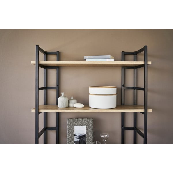 Dekoratív fém tárolódoboz Rin – YAMAZAKI-image-1