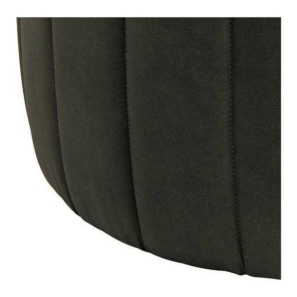 Doria sötét olajzöld műbőr puff, ⌀ 60 cm - Actona-image-2