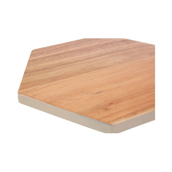 Hexagon akácfa vágódeszka, 24 x 28 cm - Premier Housewares-image-1