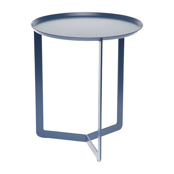Round kék tálca-asztal, Ø 40 cm - MEME Design