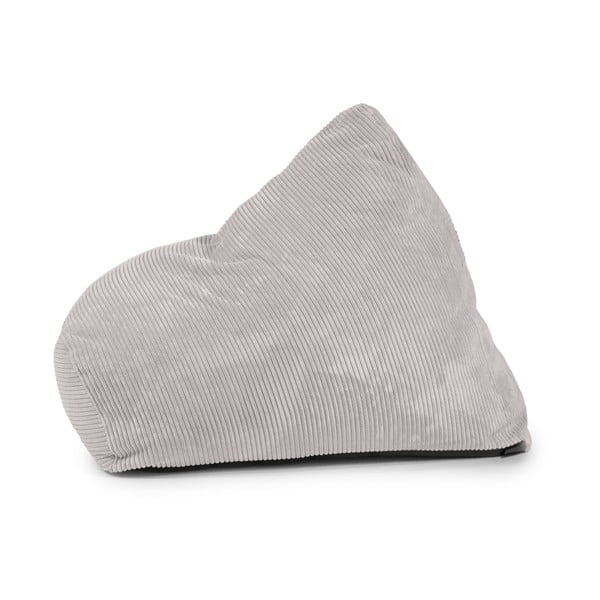 Sötétszürke kordbársony babzsákfotel Snug 100 – SLOWDOWN-image-2