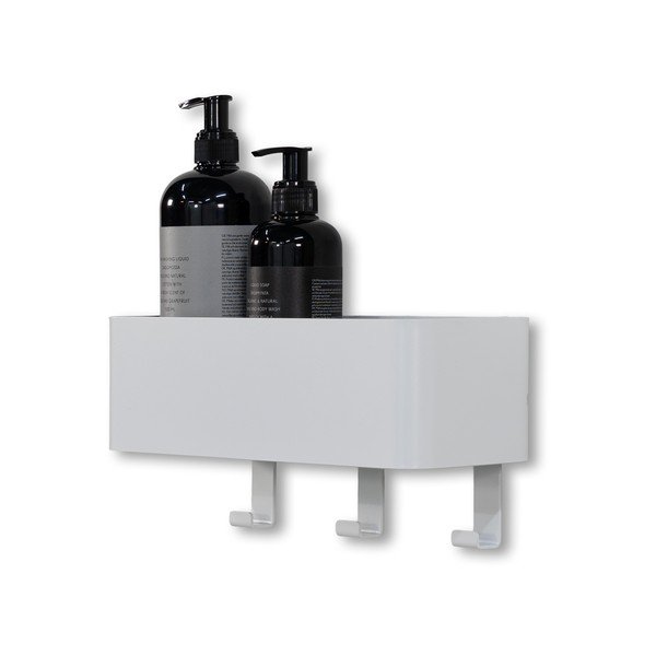 Fehér fali acél fürdőszobai polc Multi – Spinder Design-image-2