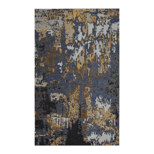 Garida Rust kék futószőnyeg, 80 x 300 cm