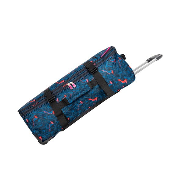 Jungle kék gurulós utazótáska, 91 l - Lulucastagnette-image-4