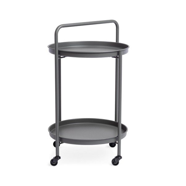 Acél zsúrkocsi ø 44,5 cm Austin – Bizzotto-image-1