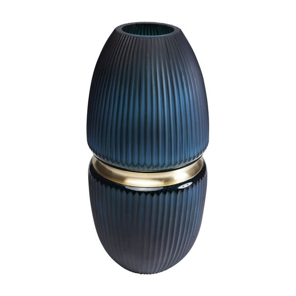 Cesar sötétkék váza, magasság 45 cm - Kare Design