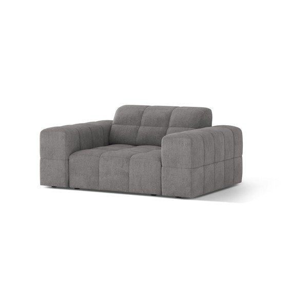 Szürke zsenília fotel Chicago – Cosmopolitan Design-image-1