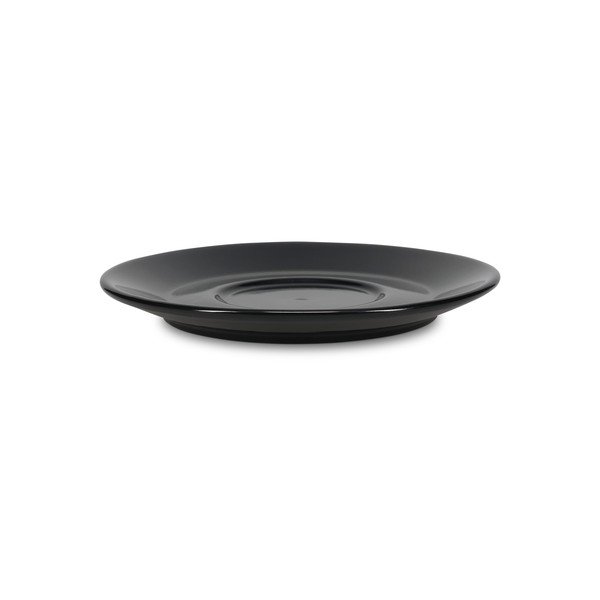 Fekete porcelán csészealj ø 16,5 cm Barista – BonBistro-image-3