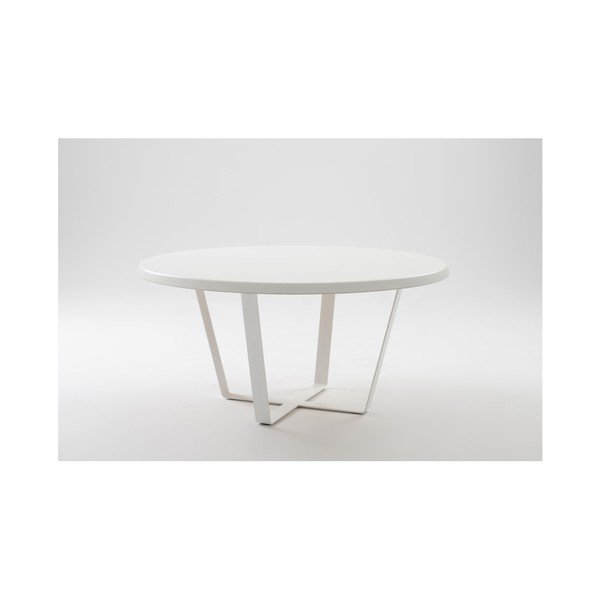 Mapple fehér dohányzóasztal, ⌀ 80 cm - Custom Form-image-2