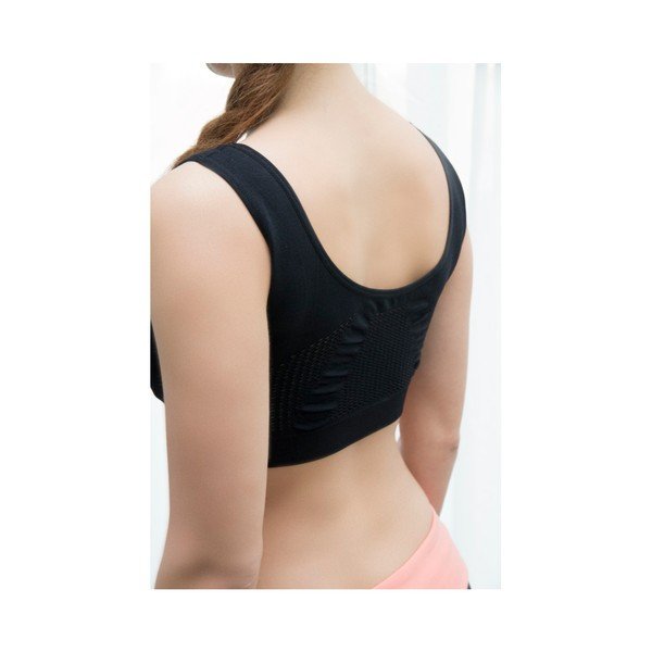 AirFlow Technology Fit fekete és fehér melltartó, méret M - InnovaGoods-image-1