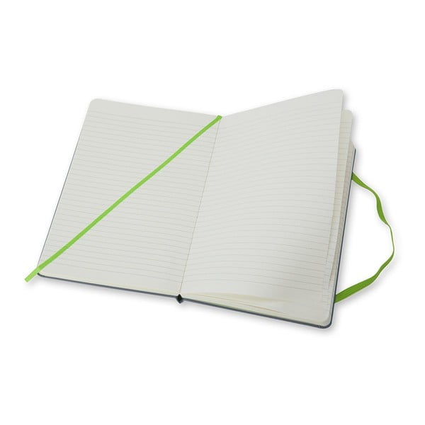 Szürke kemény fedeles jegyzetfüzet, 240 oldalas - Moleskine-image-2